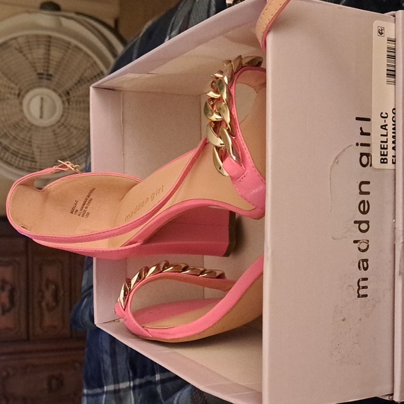 Madden Girl pink heels size 11 - Picture 1 of 2